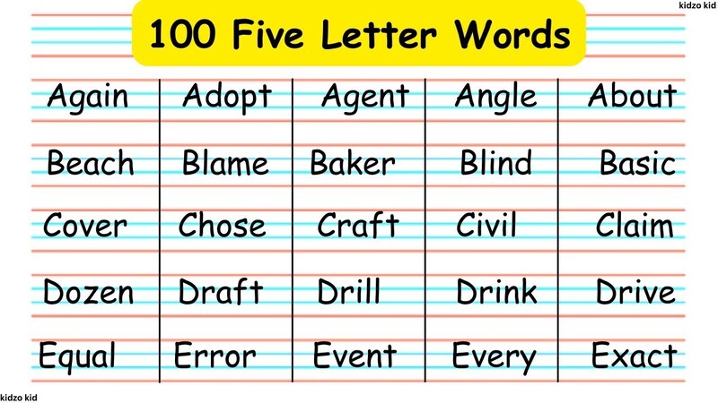 Five-Letter Words